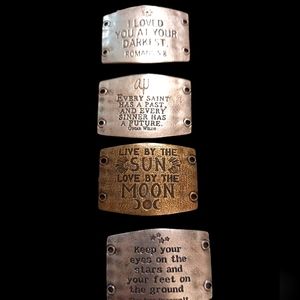 LENNY AND EVA SENTIMENT PLATES